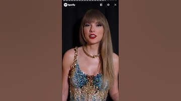 Spotify Wrapped 2023 Taylor Swift Special Message