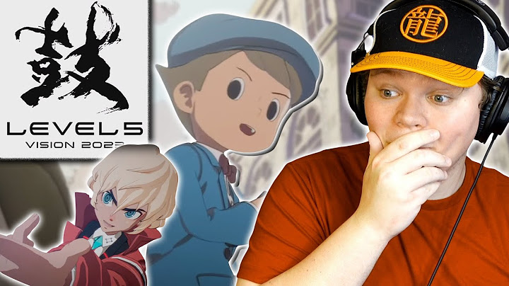 Level 5 Vision REACTION! - Professor Layton Switch, DecaPolice, Fantasy Life & More!