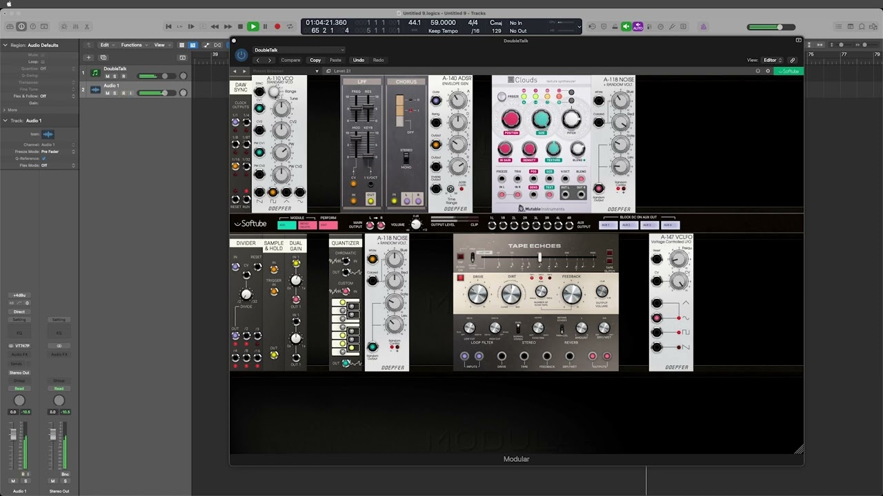 Halo Nucleus Trying Out Softube Modular