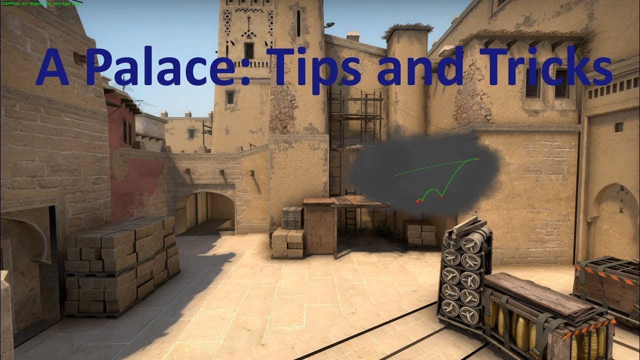 CS:GO: Nades from Palace (One way smoke!) - Tips and Tricks for Palace ...