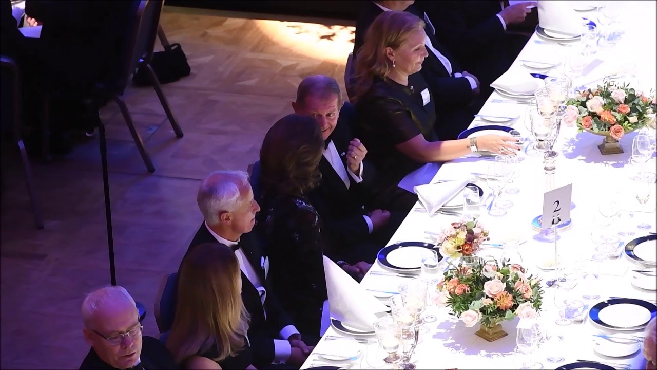 Royal Couple arrives at Marcus Wallenberg Prize at Grand Hotel