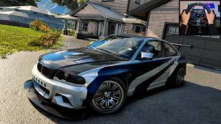 BMW M3 GTR MOST WANTED EDITION | The Crew Motorfest | LOGITECH G29 STEERING WHEEL + shifter Gameplay screenshot 2