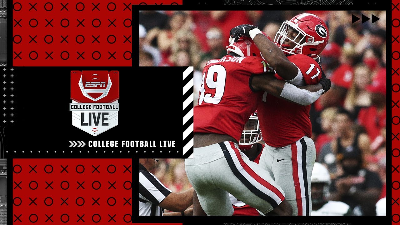 Is this Georgia defense historically good? College Football Live