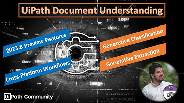 UiPath Document Understanding - Generative Classifier and Extractor for Unstructured Documents