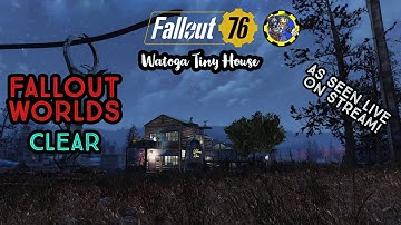 Watoga Tiny House | FALLOUT WORLDS | Fallout 76 CAMP