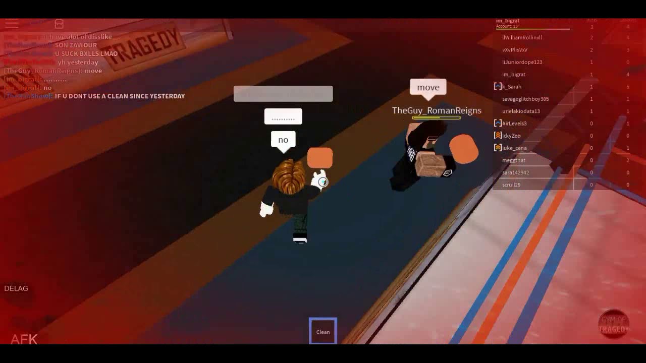 The Dirtiest Game In Roblox Gym Of Tragedy - dirtiest game on roblox