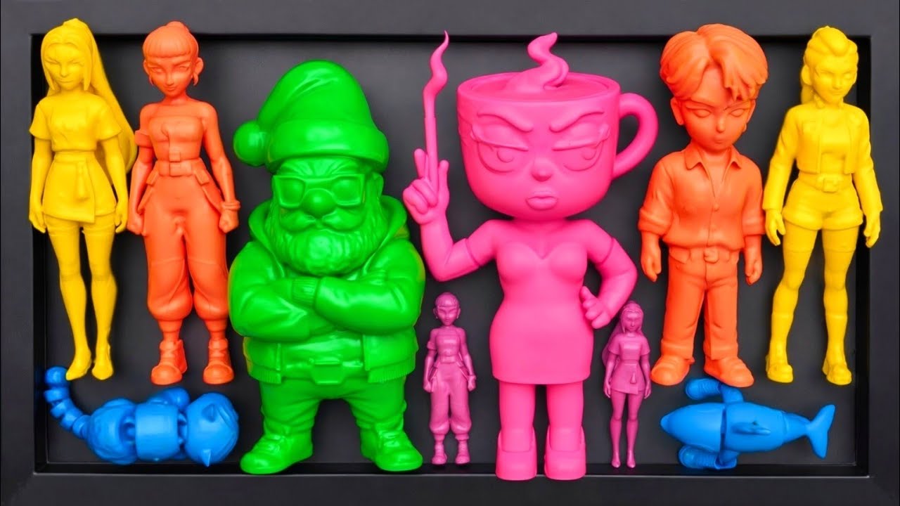 KPop Охотники на демонов: Руми, Мира, Зои, Джину, Ник Зверополис, Джуди Зверополис, Гэри Зверопол...