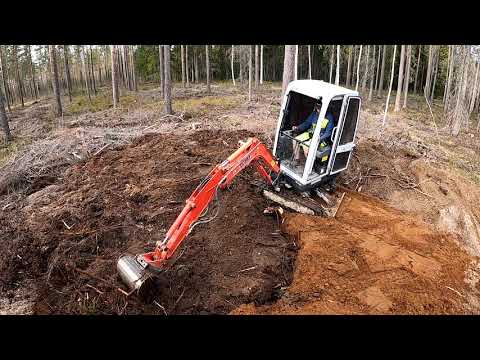 Video: Grundgrop: Grävning Av En Dike, Funktioner Och Utvecklingsanordning, Vilken Storlek Ska Man Gräva Ett Hål Och Gräva Med En Grävmaskin