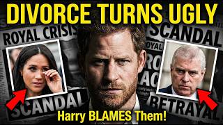 Divorce Turns UGLY — Harry BLAMES Meghan & Andrew For Ruining Everything!