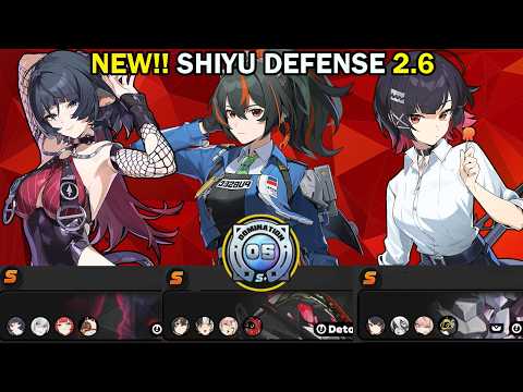NEW Shiyu Defense! | Jane Doe, Zhu Yuan & Ellen Joe! | Node 5 S+ Clear | Zenless Zone Zero ZZZ 2.6