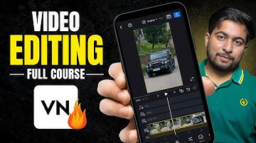 VIDEO EDITING COURSE in VN App | How to edit with VN app 2025