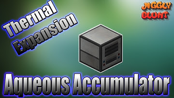 Aqueous Accumulator (Thermal Expansion) | Minecraft Mod Tutorial