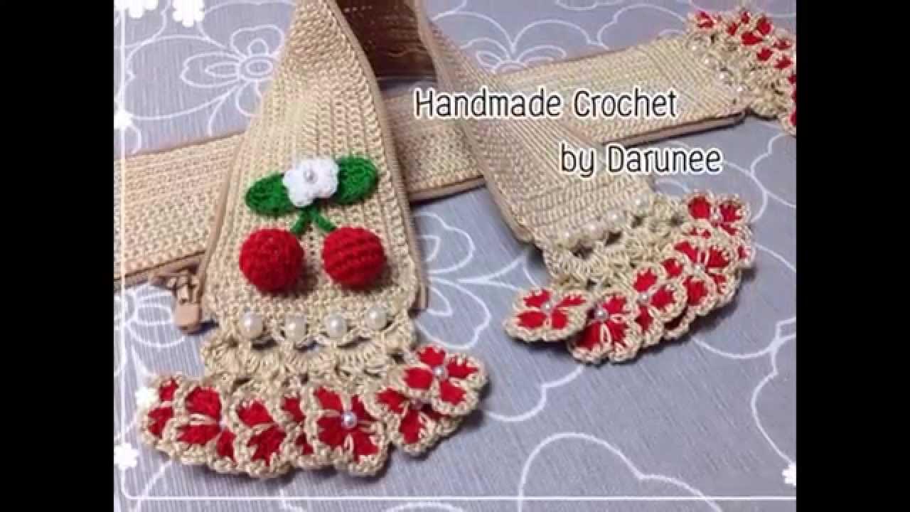 รีวิวหูหุ้มกระเป๋าหลุยส์ Crochet Bag Handle Cover YouTube