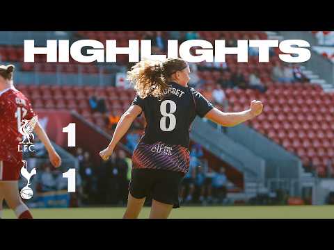 A point gained on the road 👊 | Liverpool 1-1 Spurs Women | Women's Super League Highlights