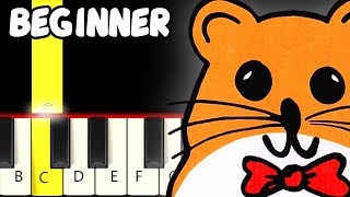 The HampsterDance Song - Fast and Slow (Easy) Piano Tutorial - Beginner
