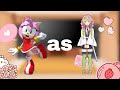 Sonic and shadow react to amy as mitsuri