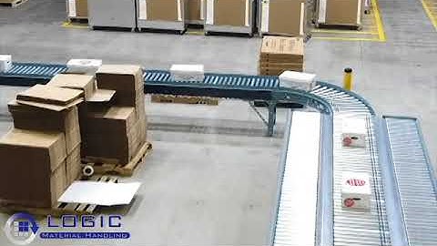 Racking Installation with Conveyor Time Lapse - Logic MH