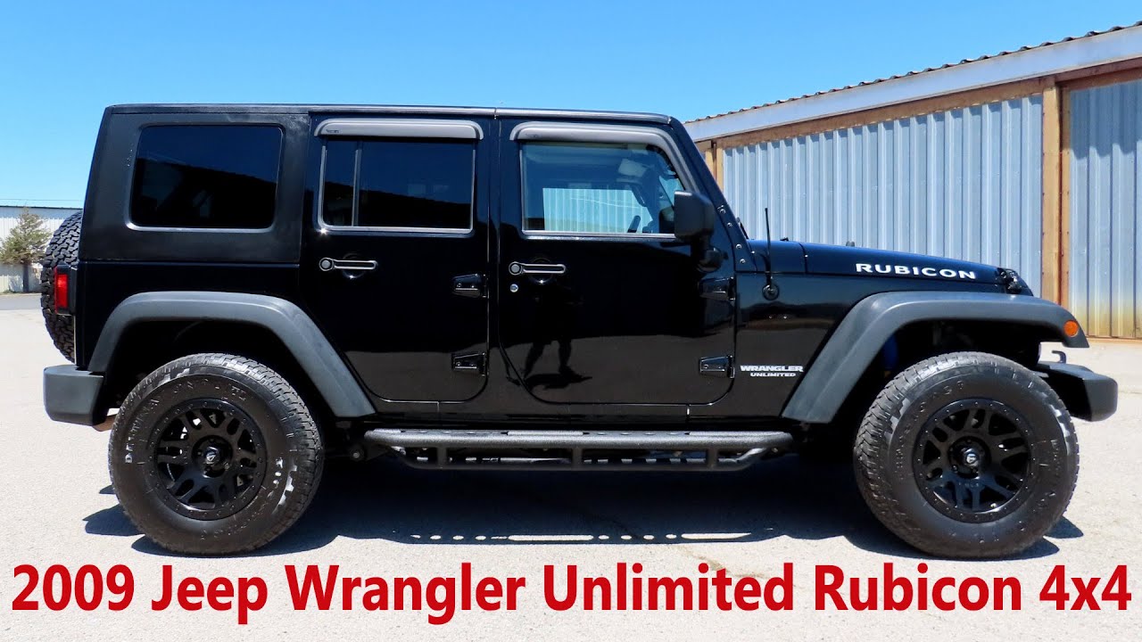 Lets Drive! 2009 Jeep Wrangler Unlimited Rubicon Review [for Sale] - YouTube