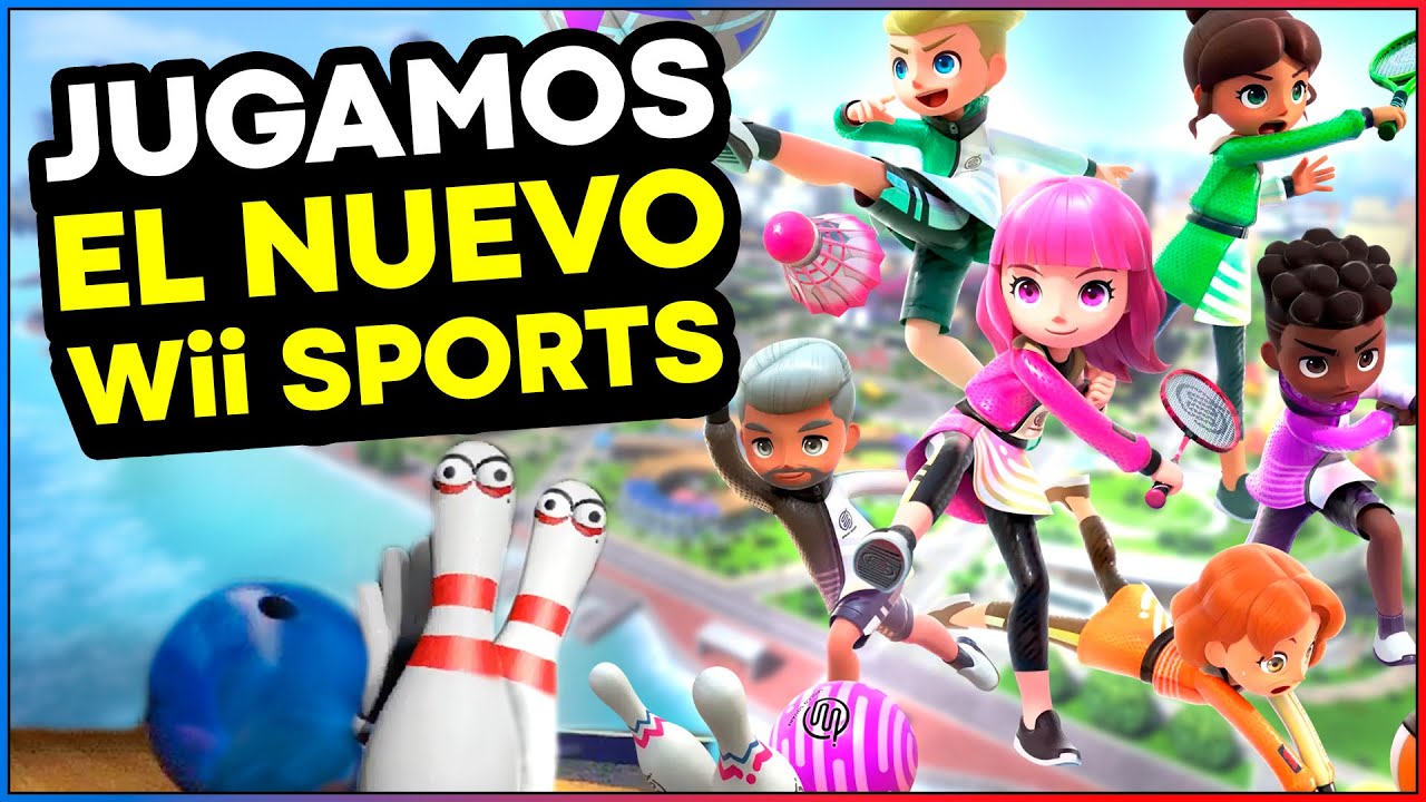 Probamos el NUEVO Wii SPORTS!! 🥎 TODOS los DEPORTES de Nintendo Switch  Sports - YouTube