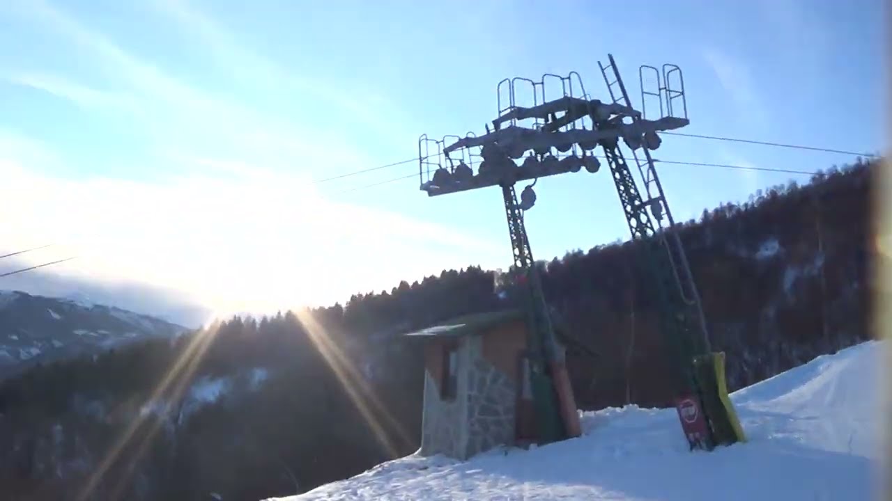 Risalita integrale skilift Graffer / Carlevaro e Savio 