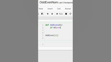 OddEven numbers using function definition. #pythonprogramming #pythontutorial #python3