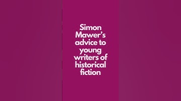 Tips for young writers from Simon Mawer  #creativewriting #youngwriters
