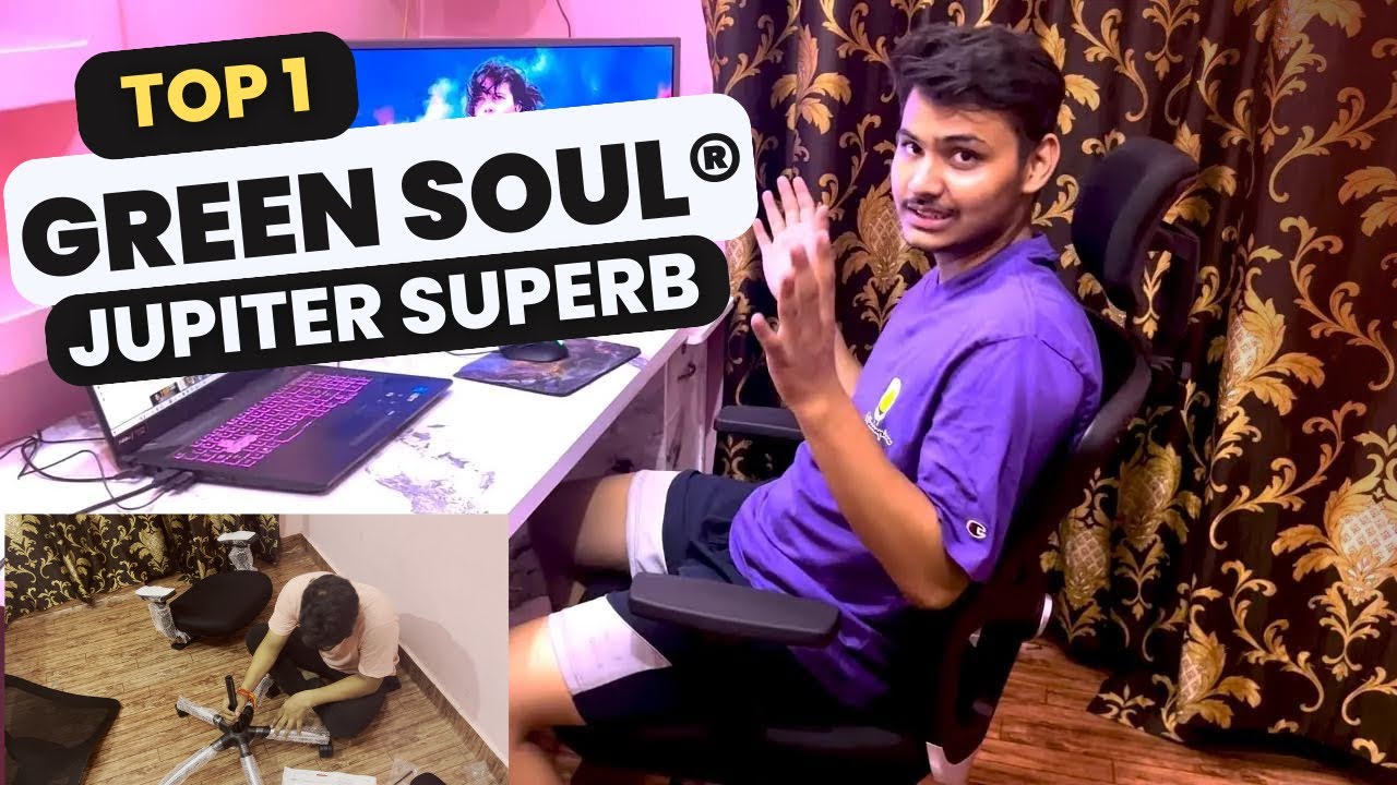 Green Soul® Jupiter Superb Unboxing Review Installation Best Ergonomic