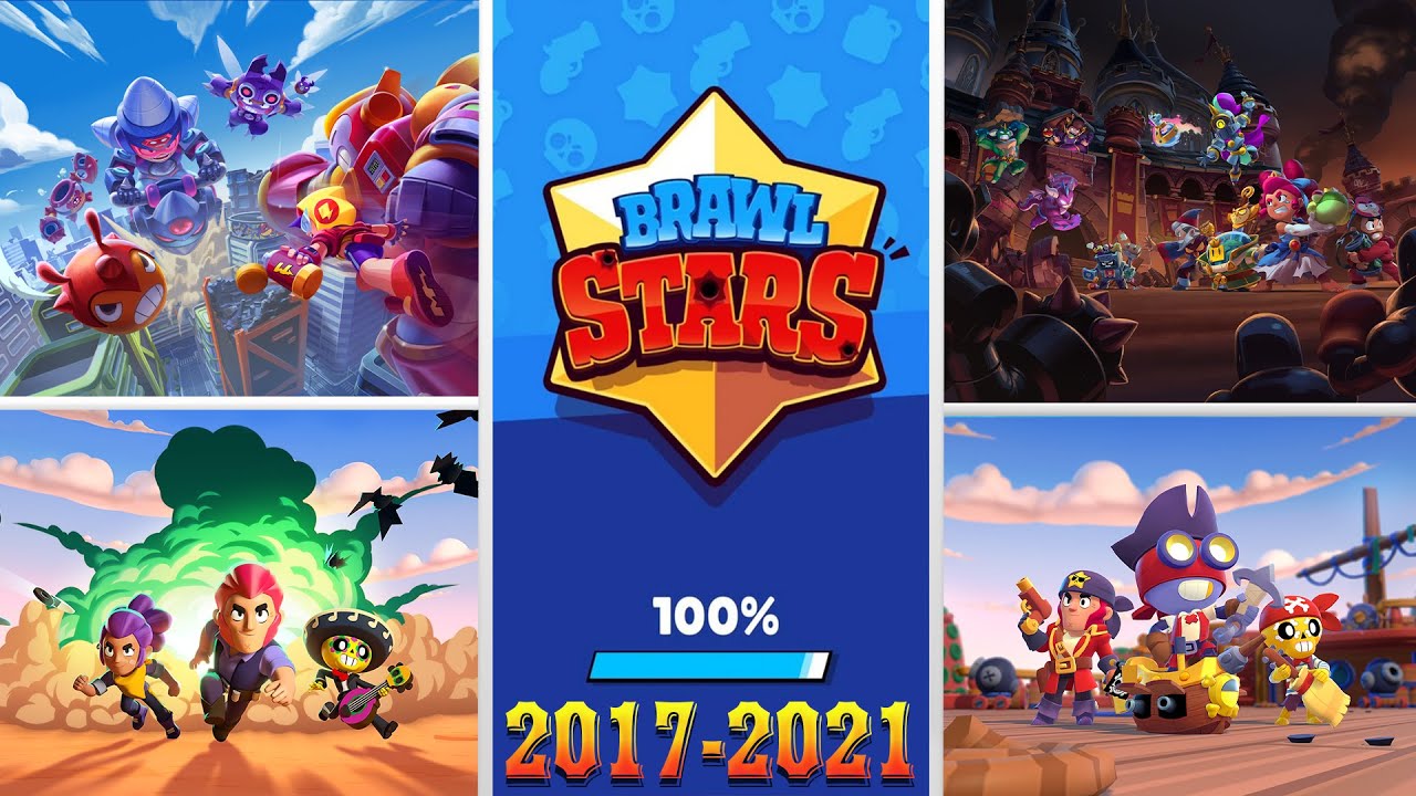 Brawl Stars - LOADING SCREEN EVOLUTION | (2017-2021) | ЭВОЛЮЦИЯ ЗАГРУЗОЧНОГО ЭКРАНА - Бравл Старс