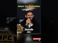 Islam makhachev's final massage to Australian fans 😂#ufc #ufc322