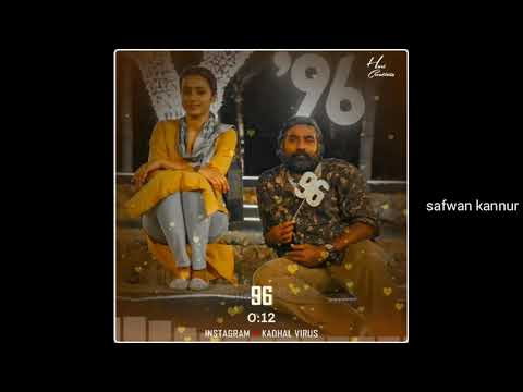 💖 96 New Whatsapp Status Video 💖 | 😍96 Tamil Movie | 96 Song | 96