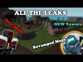 ALL The LEAKS About New Update || Tower Defense Simulator