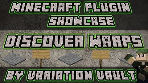 Discover warps | RPG checkpoint warps| Minecraft Bukkit Plugin