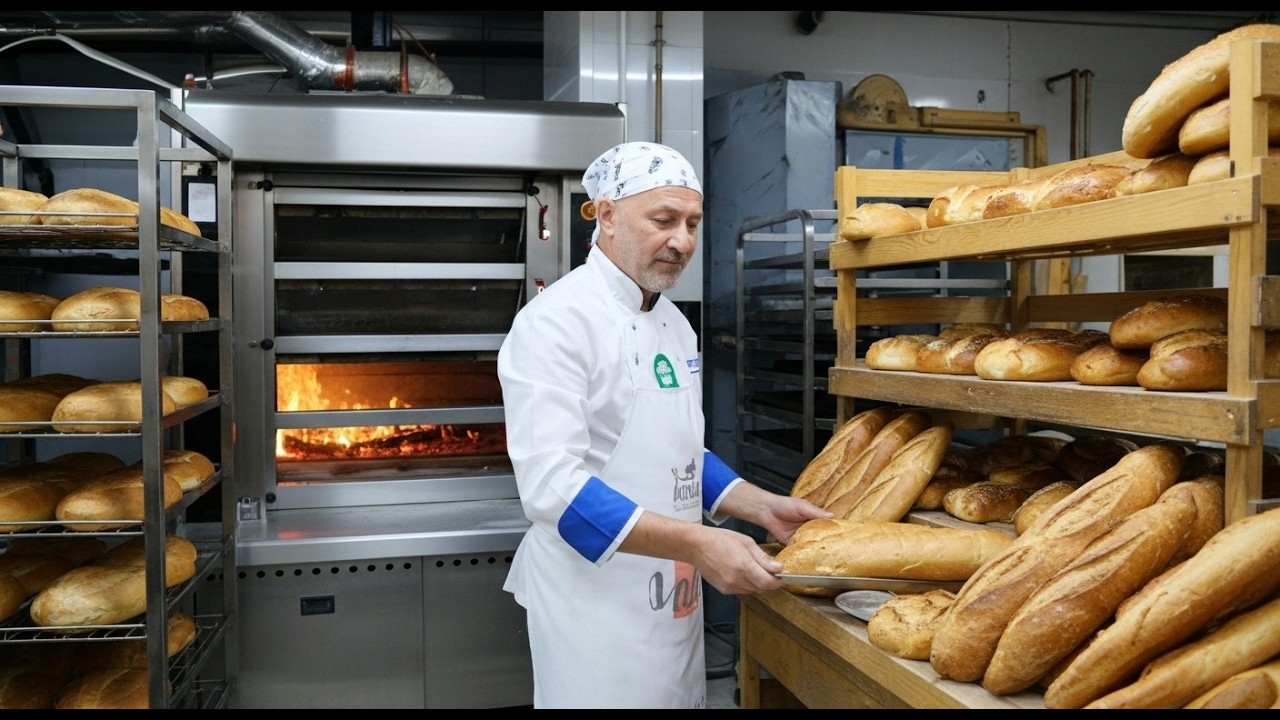 World’s Most Delicious Breads Are Made Here Hidden Turkish Bakery You Must See!
