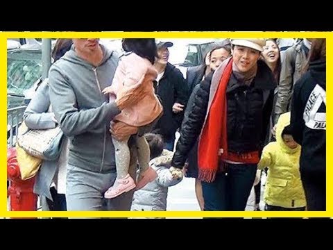 陳豪一家五口現身中環看醫生，女兒近照曝光，網民大讚非常可愛！