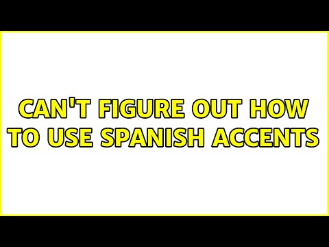 Ubuntu: Can&rsquo;t figure out how to use spanish accents