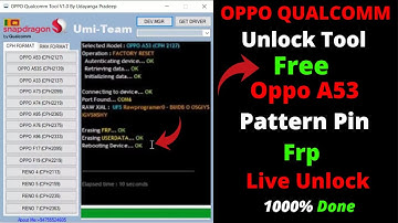 Oppo Qualcomm Unlock Tool,  Realme Unlock Tool, Oppo Realme Pattern Pin Frp Unlock Tool, Unlock Tool