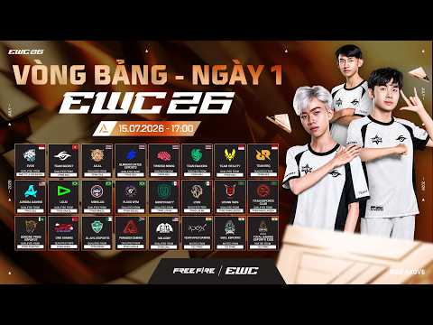 [VN] ESPORTS WORLD CUP 2026 | VÒNG BẢNG - NGÀY 1
