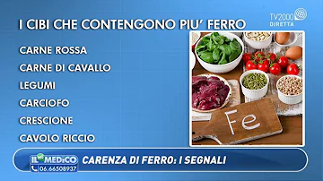 Cosa prendere per il ferro basso?