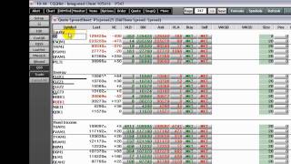 Advanced Quote Displays: Quote SpreadSheet