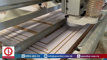 Máy CNC 4 Đầu Làm Ván Giá Tốt 2025 SMLM 1328 A4 | Máy CNC 4 Đầu 2m8