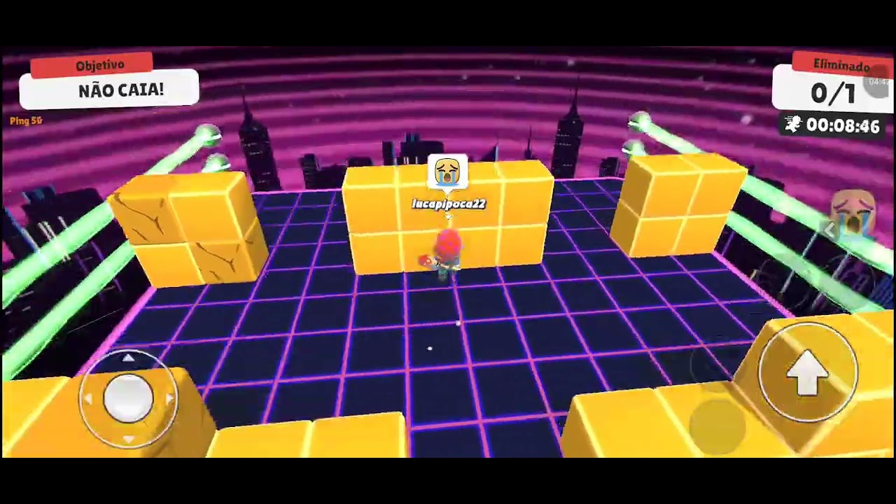 Ensinando o Pedro a dar miranha