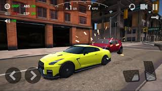 Nissan GTR  | Ultimate Car Driving Simulator | Android Gameplay #1 screenshot 2