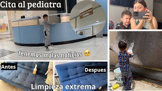 ✅LIMPIEZA , Estaba bien mugroso ✔ + nos dieron malas noticias  | Susana Salazar vlogs