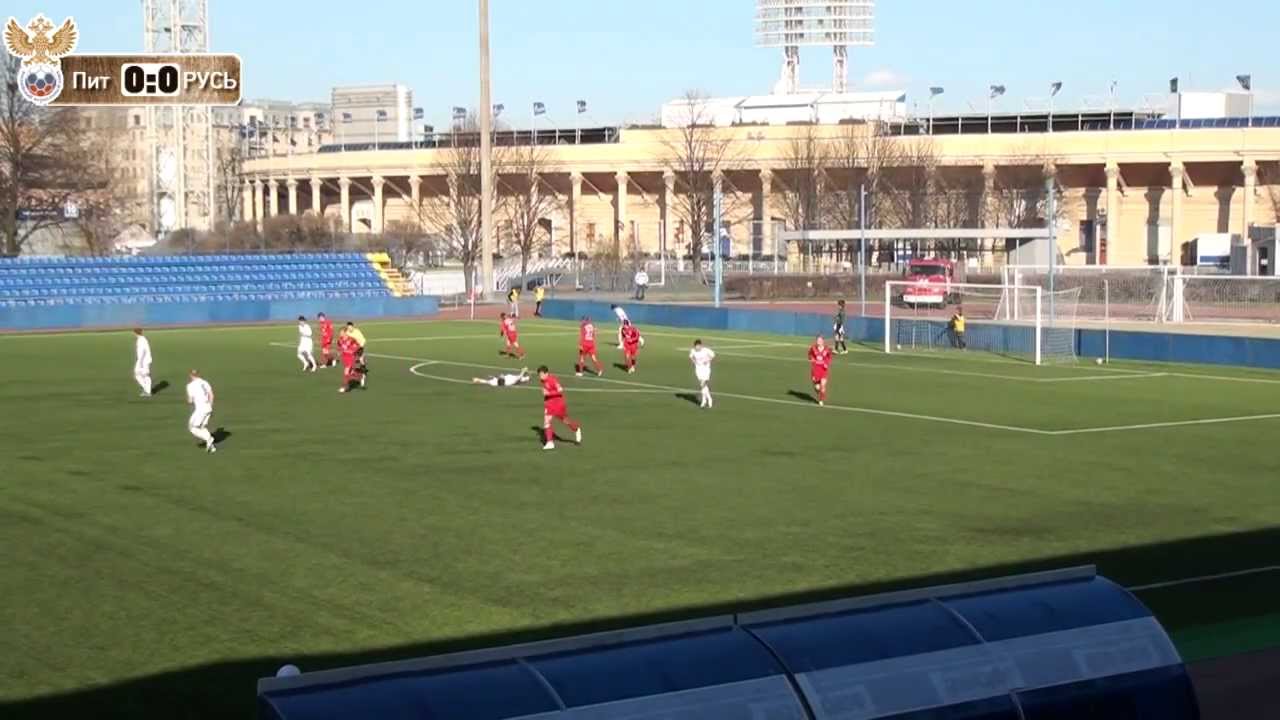 «Питер» - ФК «РУСЬ» 1:1 (саммари) - YouTube