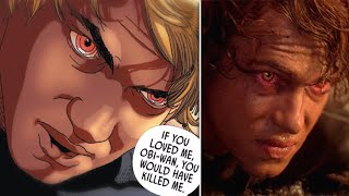 Anakin's Thoughts While Burning On Mustafar & Turning Into Darth Vader