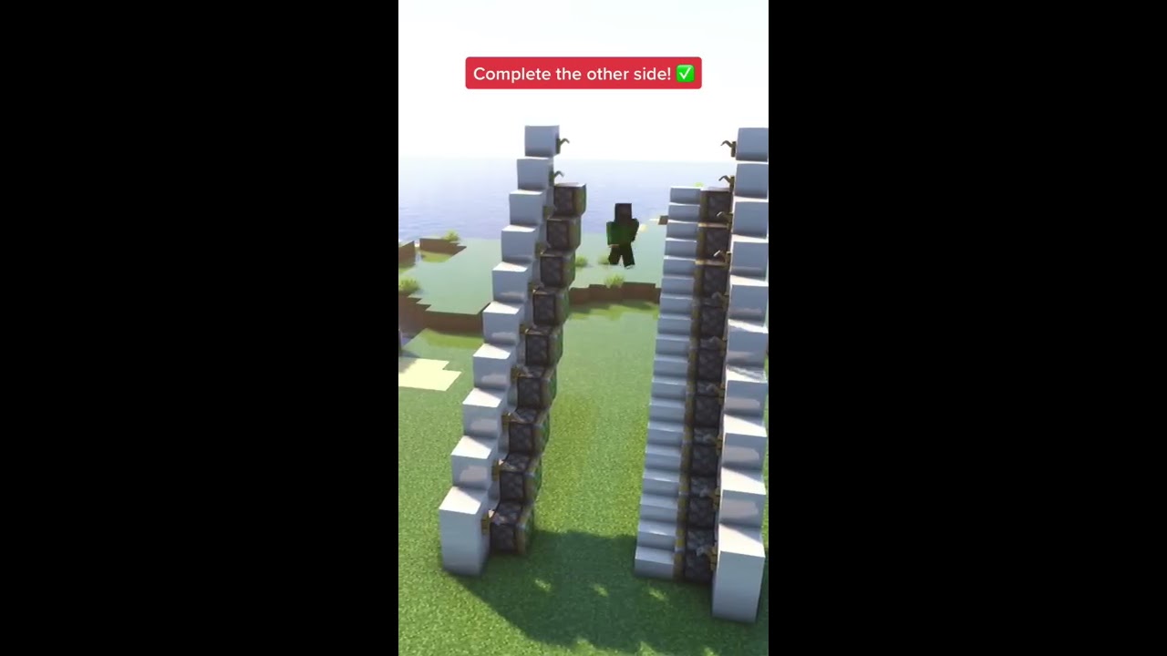 Minecraft Better Automatic Stairs Shorts