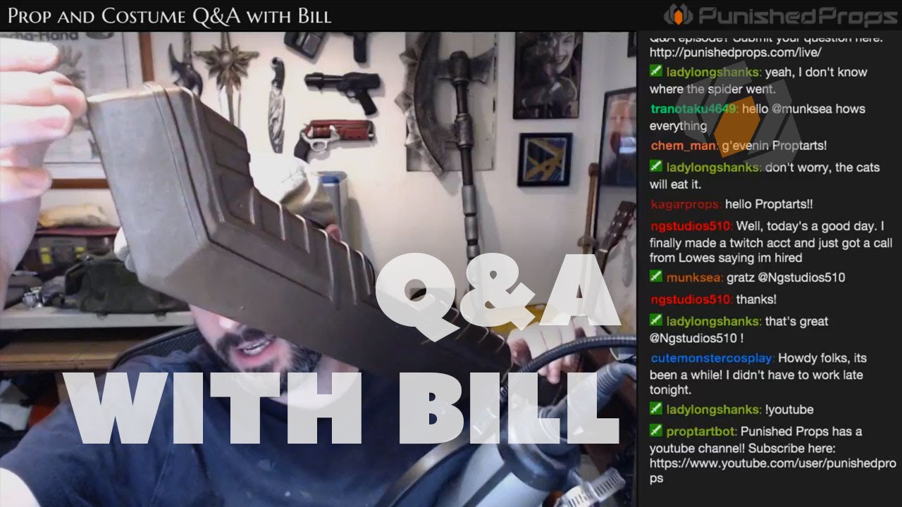 Prop: Live - Q&A with Bill - 5/12/2016