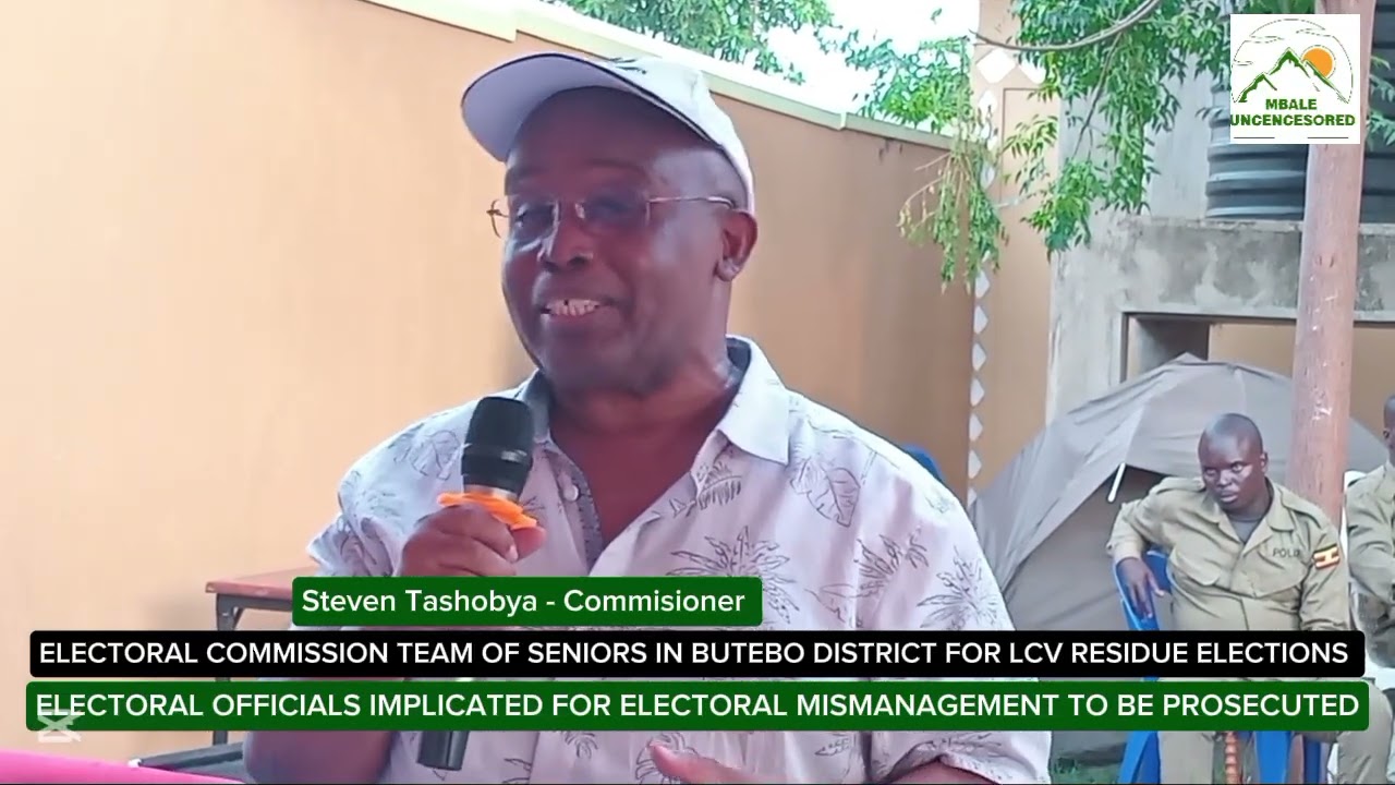 Electoral Commission Takes Seniors to Butebo for LCV Residue Elections 