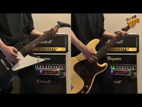 【WANIMA】1106 guitar & bass cover