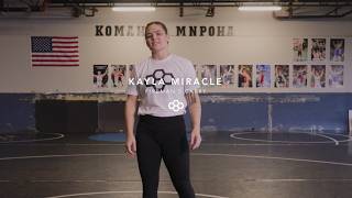 Kayla Miracle Firemans Carry Wrestling Technique